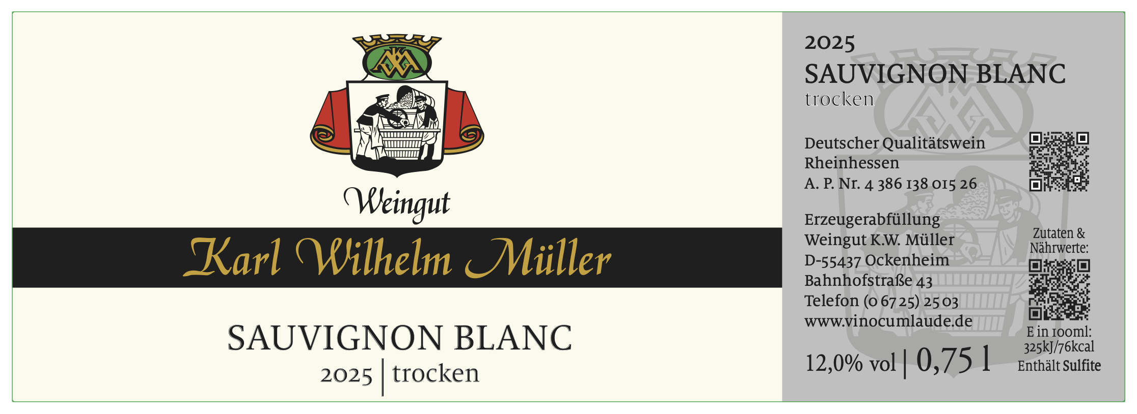 015-26 Sauvignon Blanc trocken